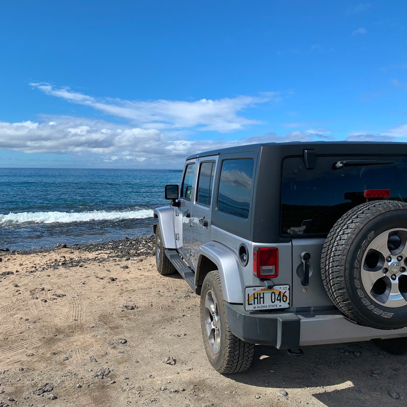 Jeep rental insurance customer from HawaiiJeeps.com